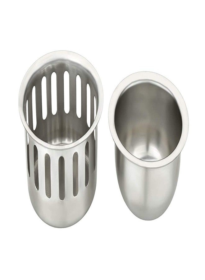 Shapure Stainless Steel Grade 304 Bathroom Drain Channel Grating Cover Floor Anti-Cockroach Jali in Matt Finish (Plate Jali, 5" X 5") - Image 5